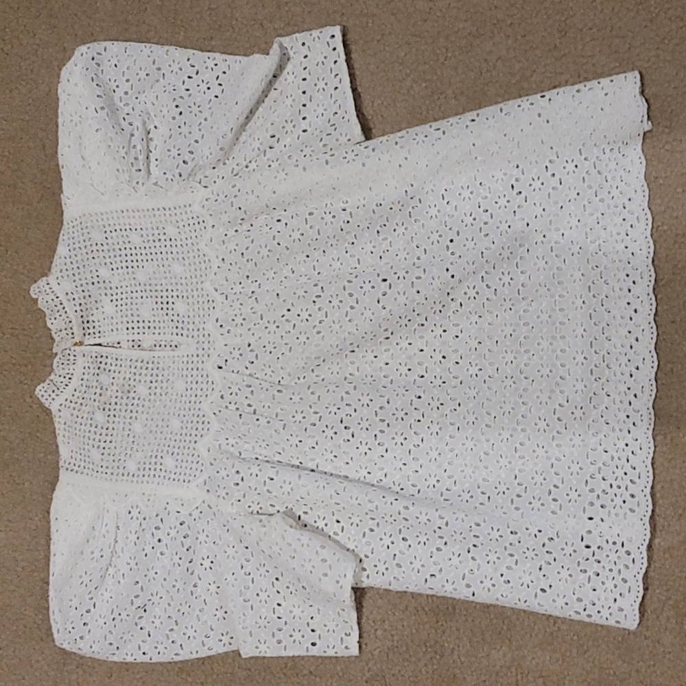 Ulla Johnson Mae Eyelet Blouse 2 - Picture 10 of 12